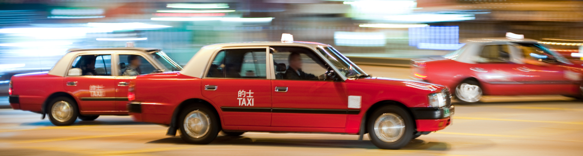 In China mit dem Taxi fahren