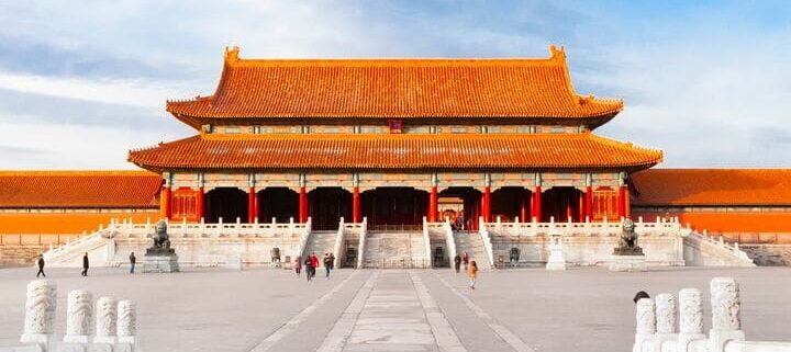 Die verbotene Stadt in Peking, China