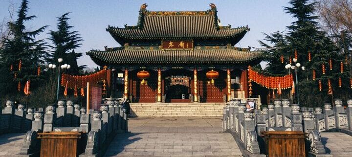 Linfen Toll Gate in der Provinz Shanxi