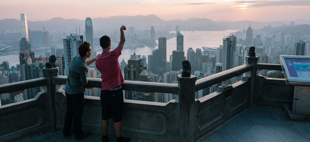 Victoria Peak in Hongkong