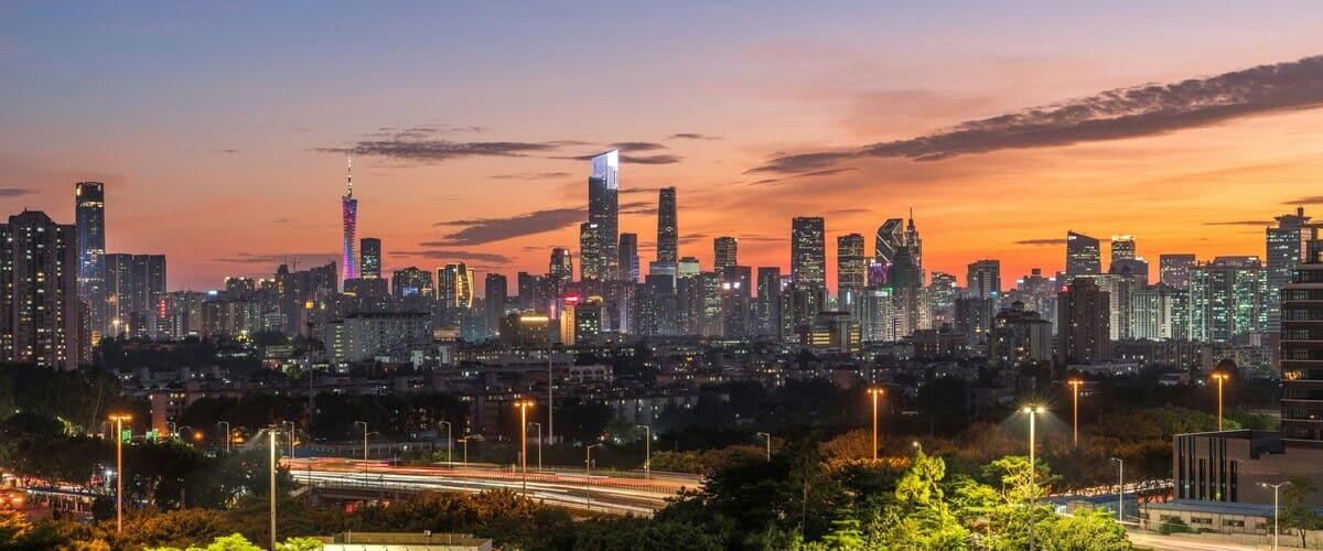 China größte Städte - Platz 2 Guangzhou