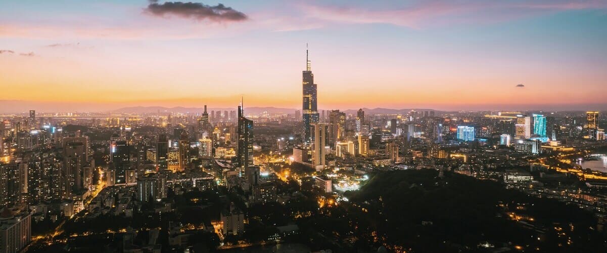 Chinas Top 10 Stadt Nanjing