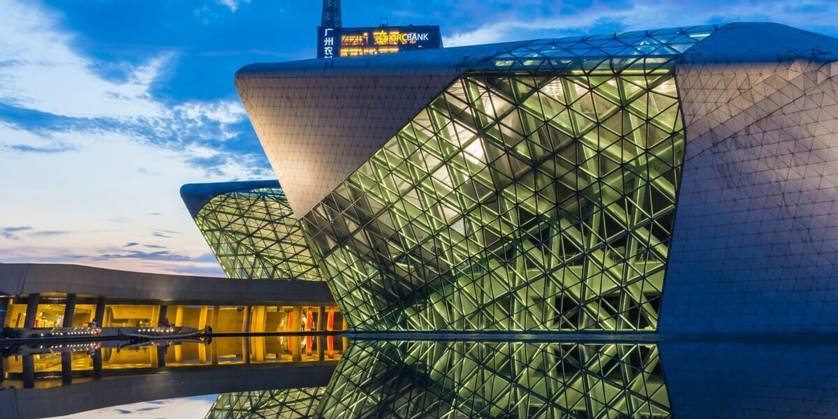 Das Opernhaus in Guangzhou - Ein modernes Highlight der Stadt