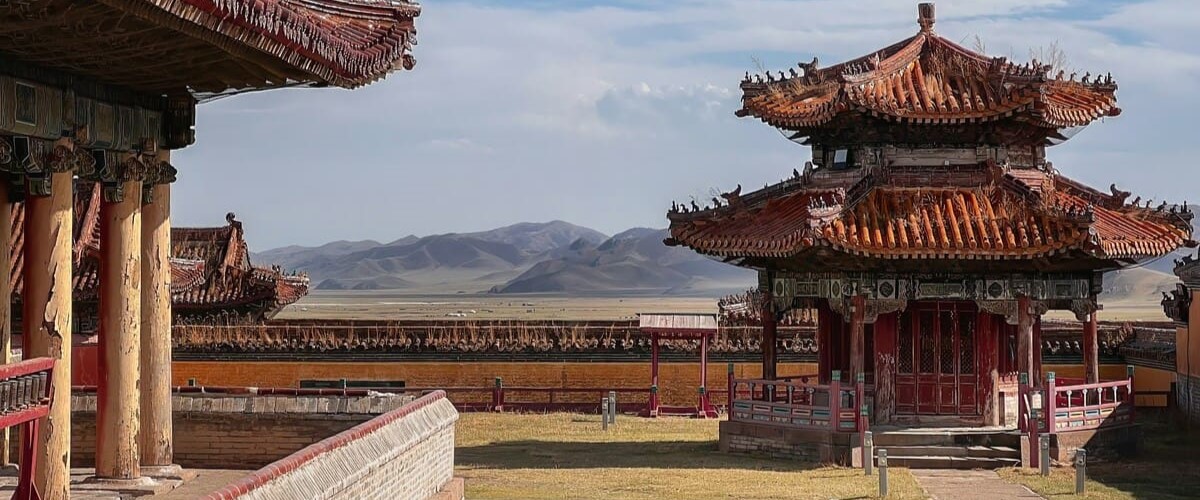 Tolle Tempel in Chifeng in der inneren Mongolei