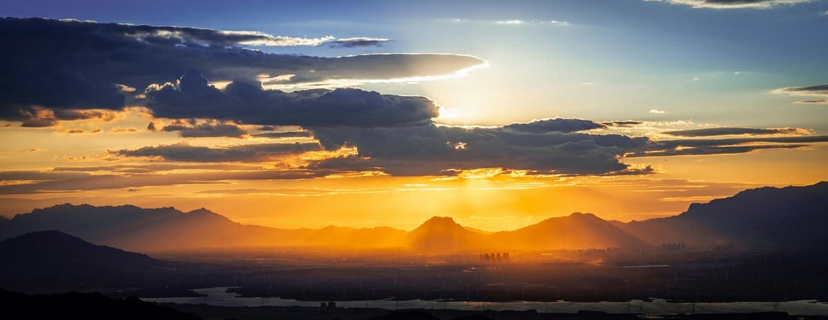 Taumhaftes Panorama der Provinz Hebei