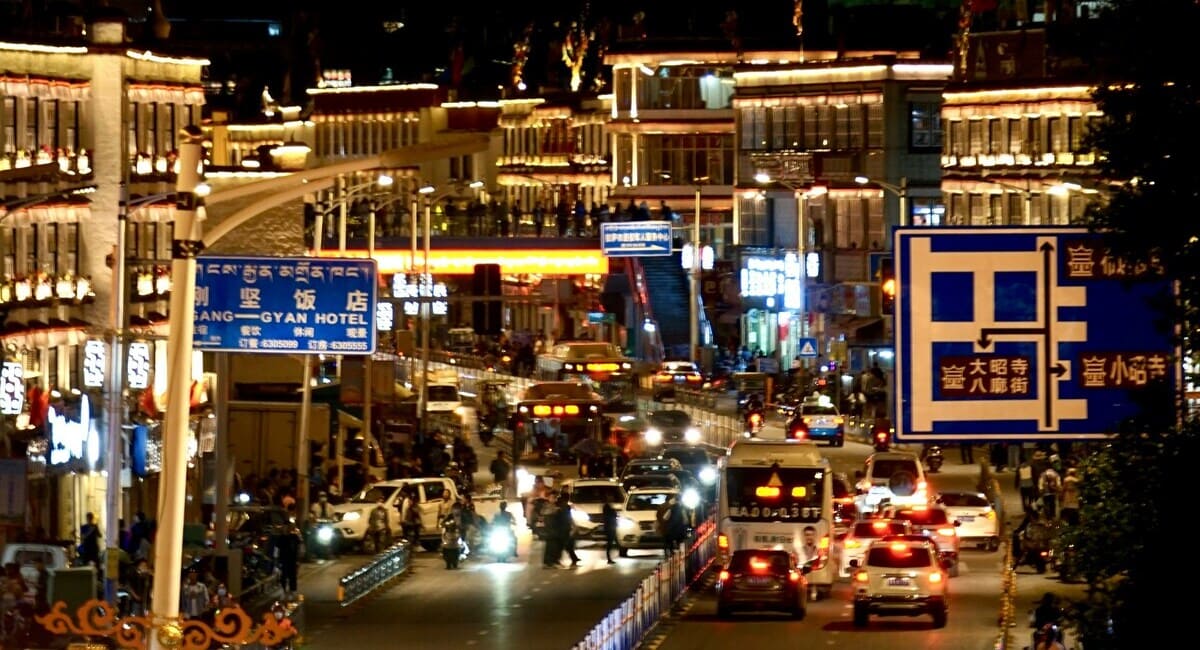 Verkehr und Anreise in Lhasa