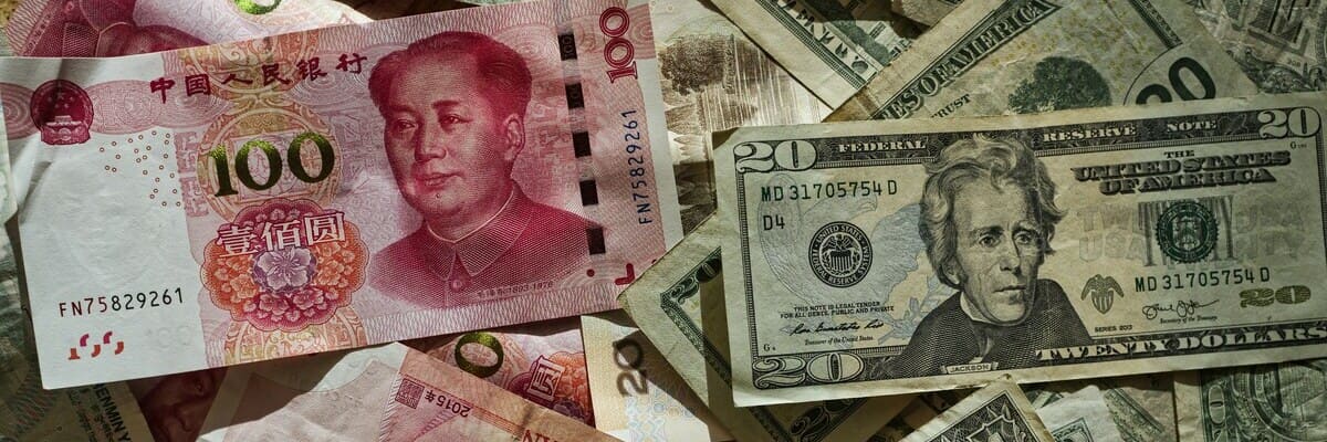 Renminbi Yuan und Dollar